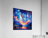 A Vibrant and Expressive Painting Inspired by Van Gogh’s Masterpiece 6 Acrylic Print