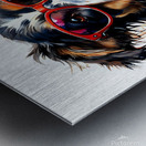 Watercolor Portrait of a Dog 12 Metal print