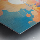 A Tranquil River’s Journey Through Nature’s Canvas 9 Metal print