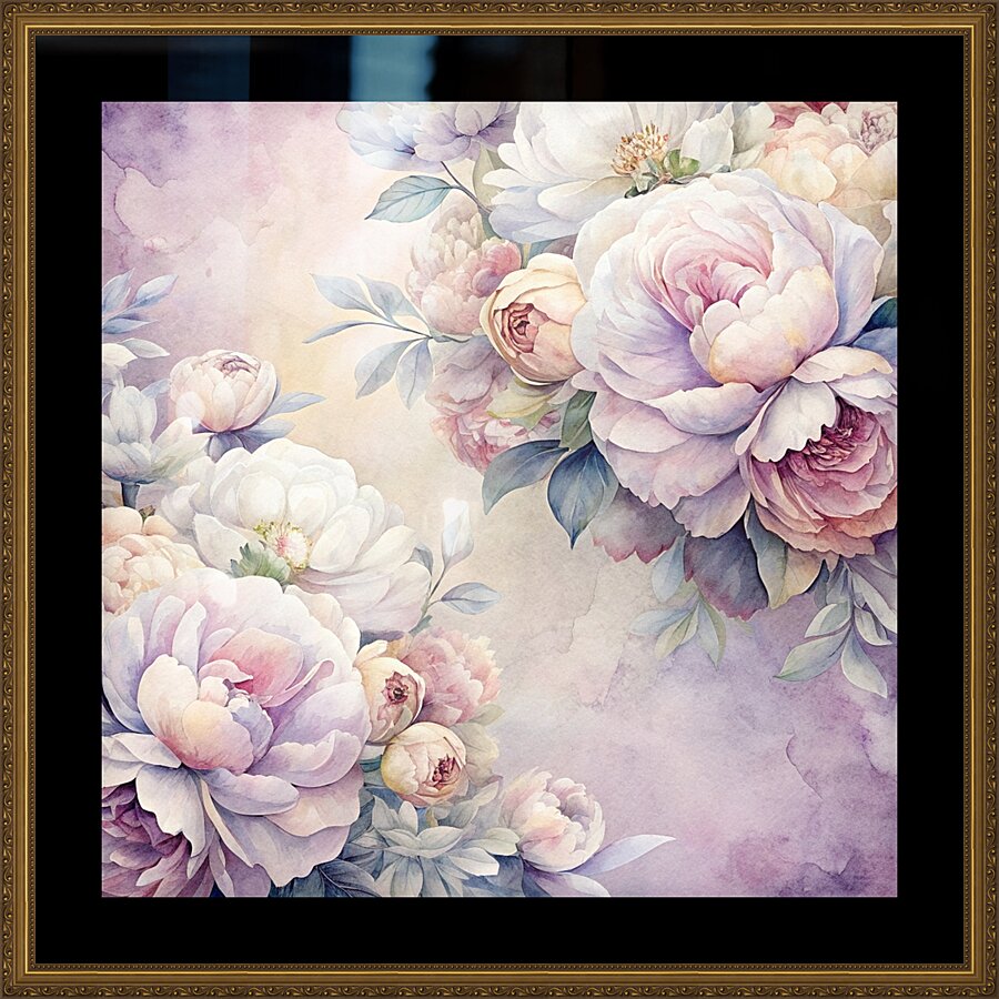Ethereal Blooms 16 Picture Frame print