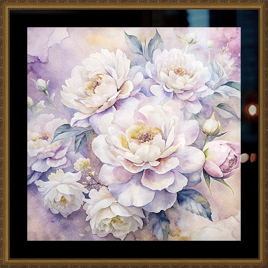 Ethereal Blooms 24 Picture Frame print