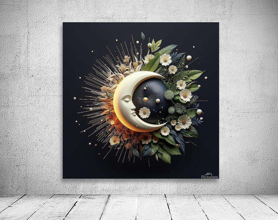 Nature Meets Geometry 7 Wall Preview