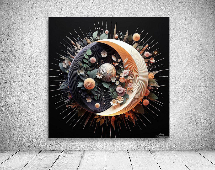 Nature Meets Geometry 16 Wall Preview