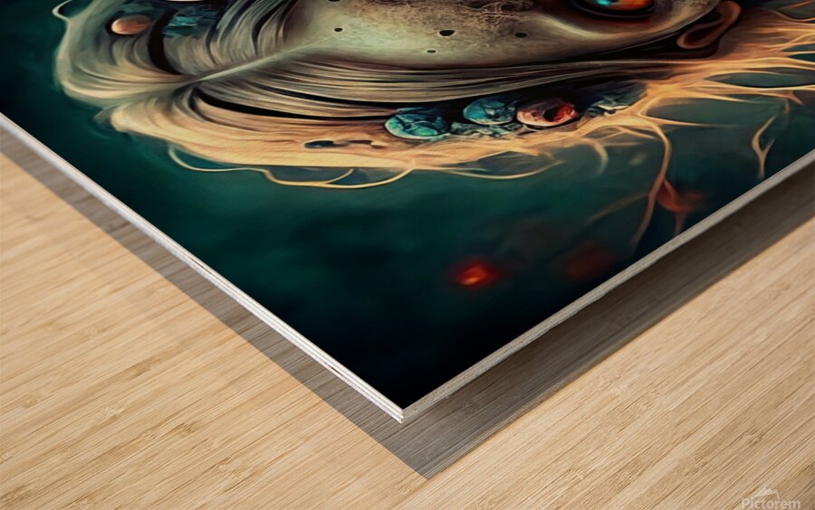 A Haunting Night 2 Wood print