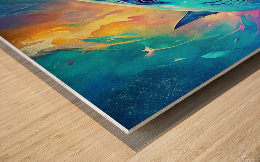 Radiant Majesty 17 Wood print