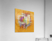 Abstract Marigold Acrylic Print