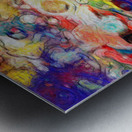 SEE COLOR Metal print