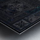 Etched Horse Metal print