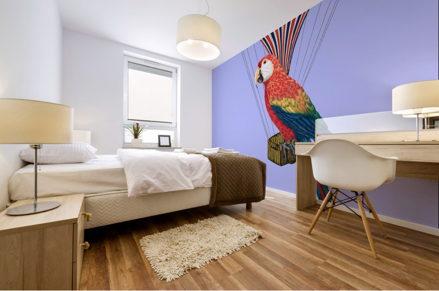 Parrot Mural print