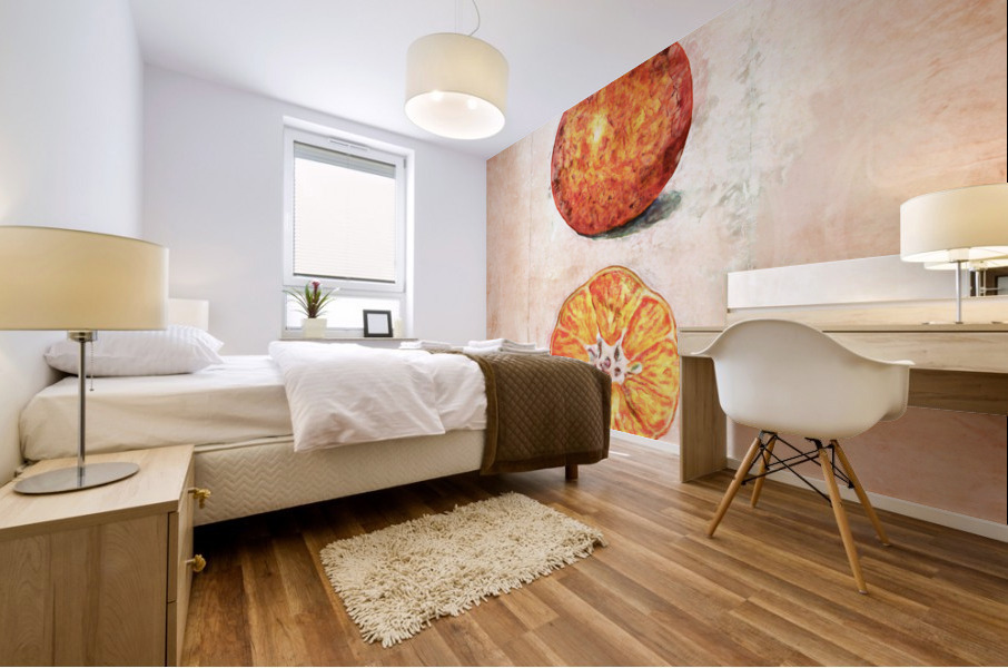 Orange Juice Mural print
