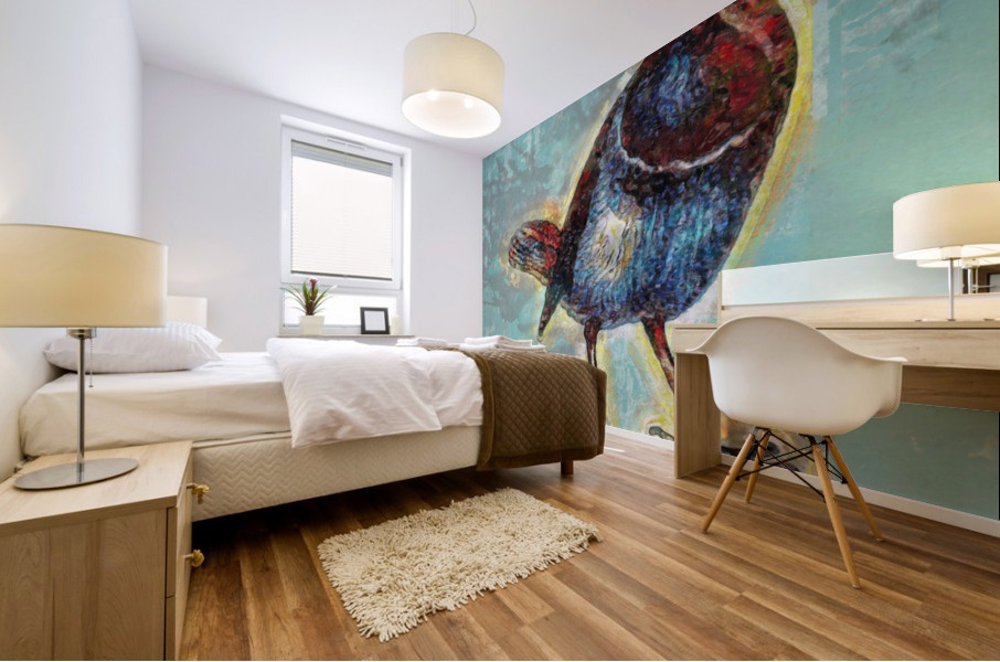Pretty Bird Mural print