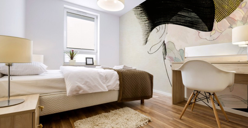 Courtesan Mural print