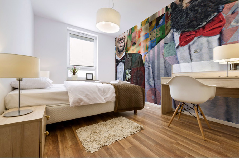 art boys Mural print
