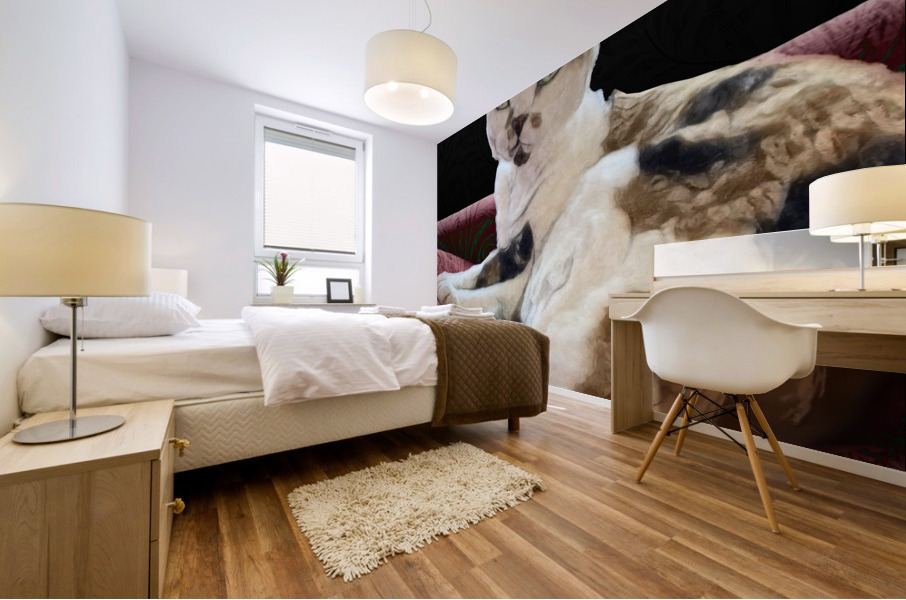 Cheesecake Mural print