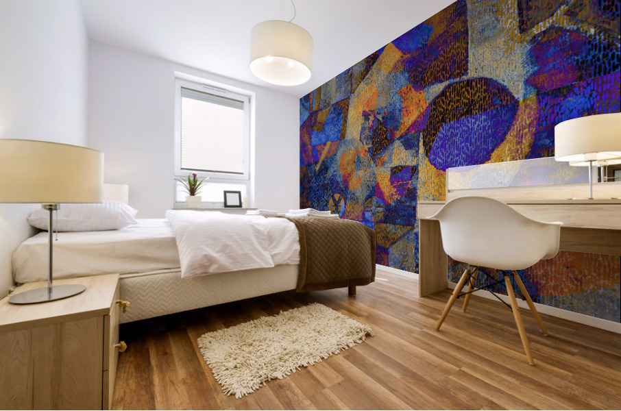 Wild Two Mural print