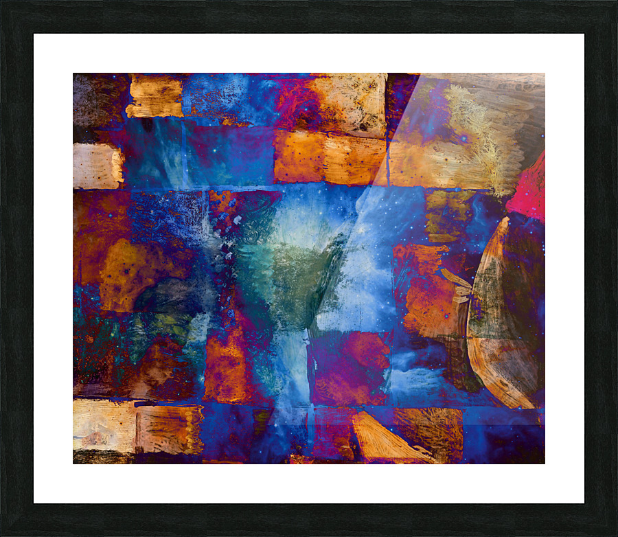 Abstract Energy Picture Frame print