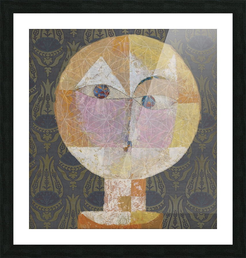 Big Head II Picture Frame print