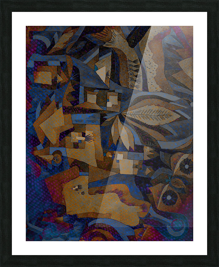 Big City Picture Frame print