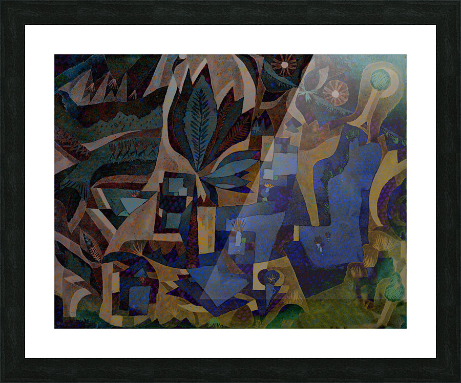 Big City 3 Picture Frame print