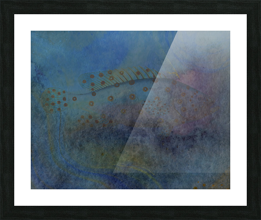 Carribean Fish Picture Frame print