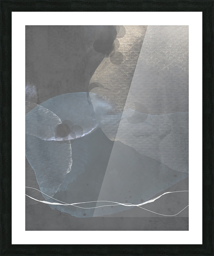 Life Grey Picture Frame print
