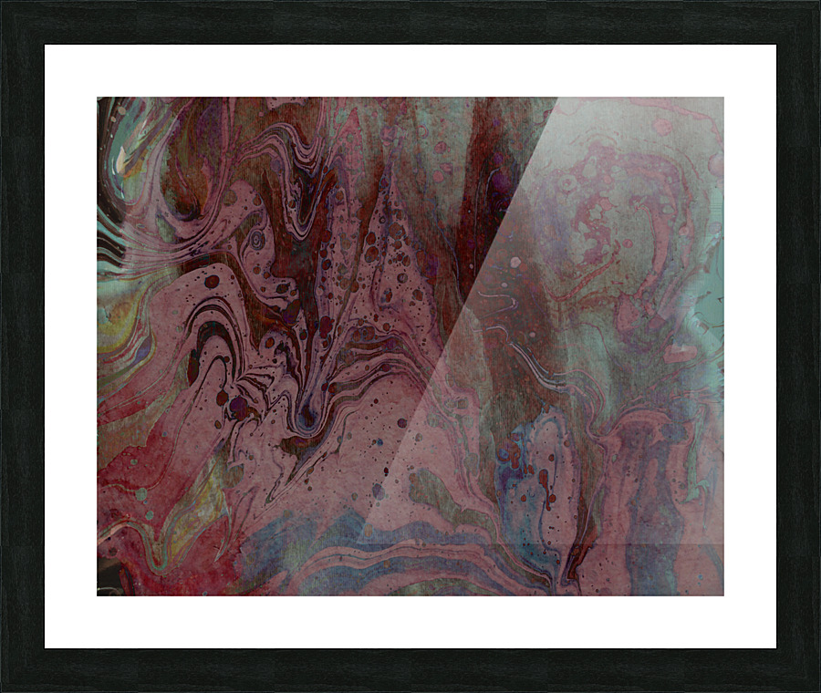 Abstract Dune 3 Picture Frame print