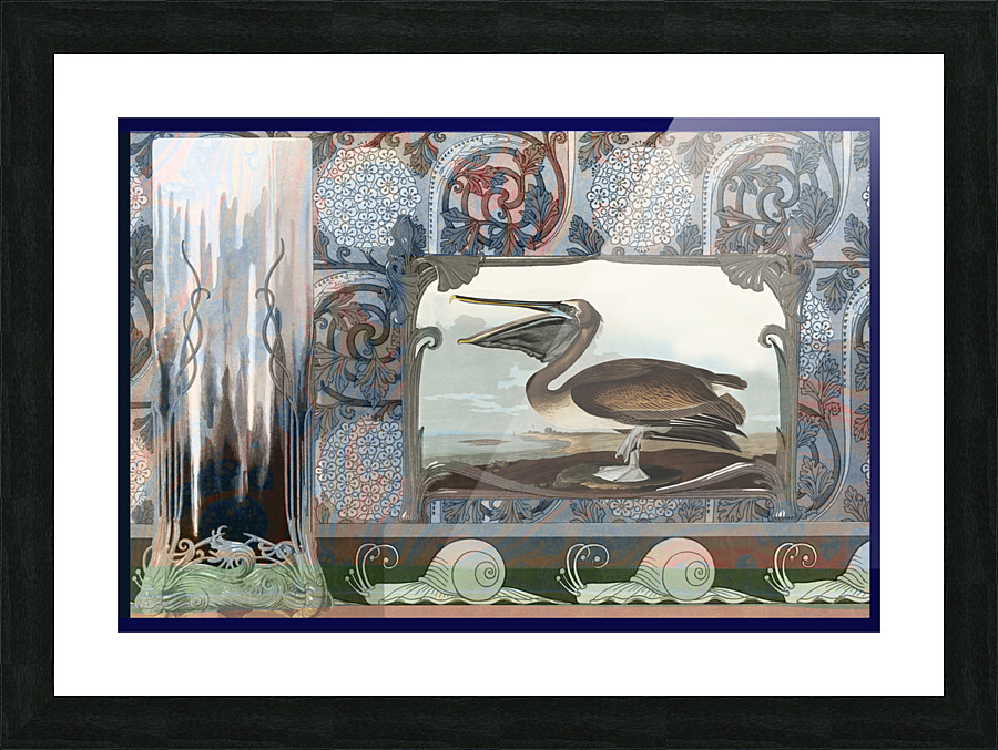 Pelican Picture Frame print