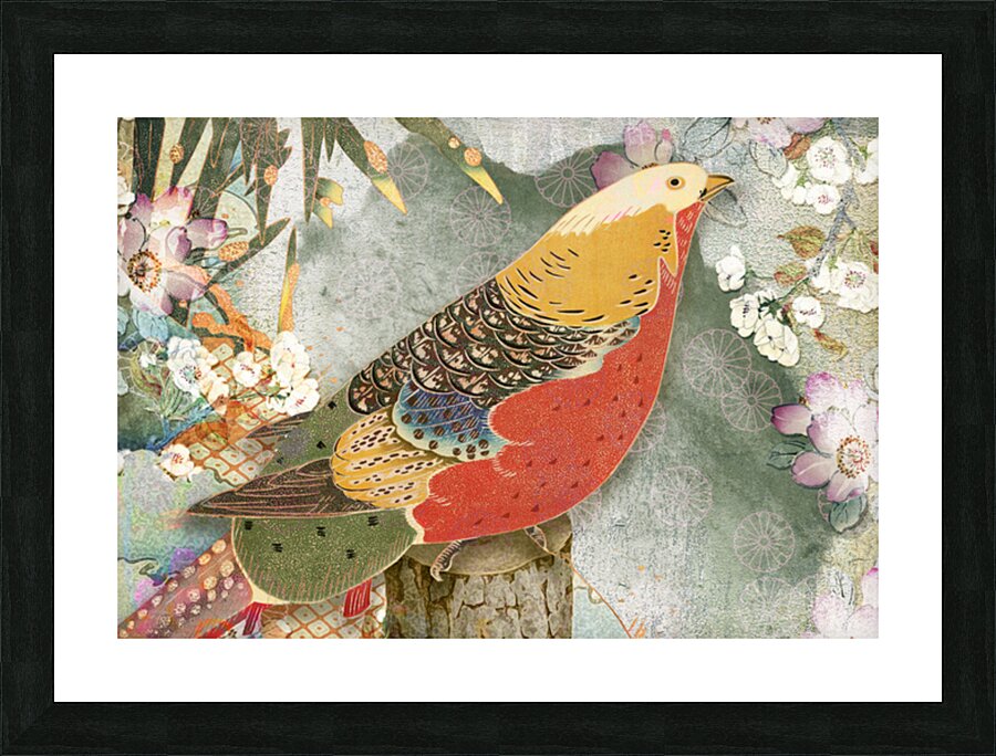 Waiting Patiently Picture Frame print