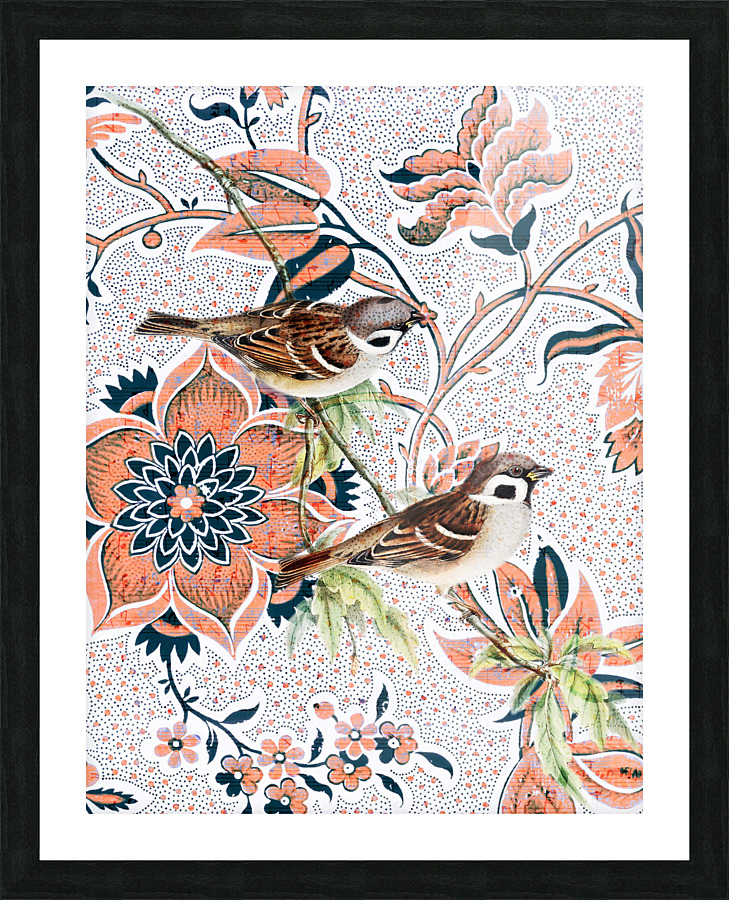 Sparrow 2 Picture Frame print