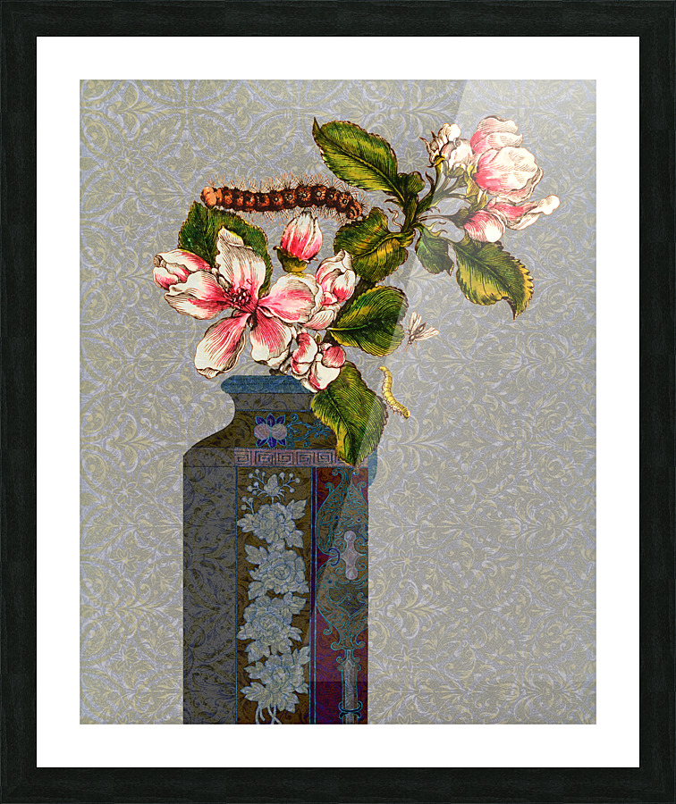 Crabapple Vase Picture Frame print