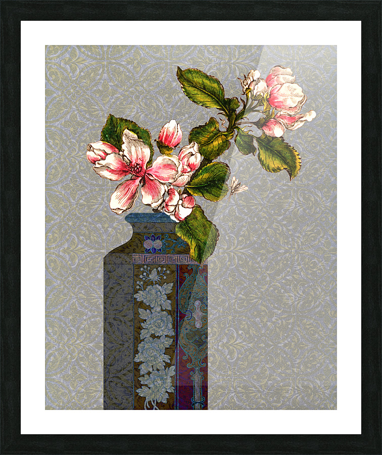 Crabapple Blossom  Picture Frame print