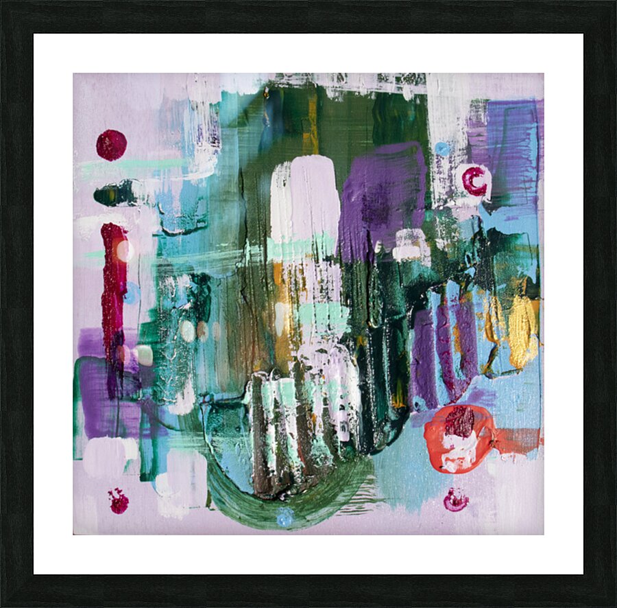 Bus Thoughts Picture Frame print