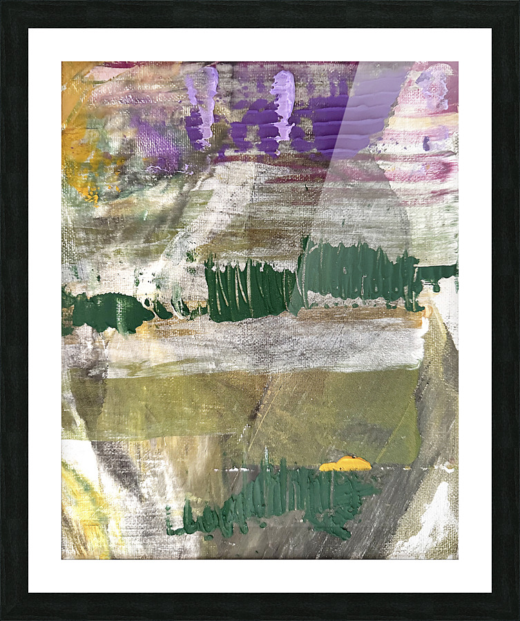 African Garden Picture Frame print