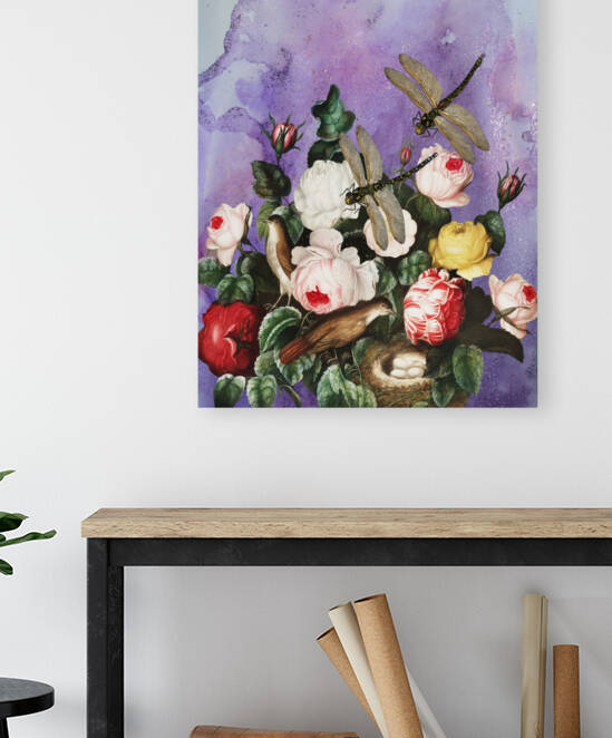 Floral Nest by Cathleen Klibanoff
