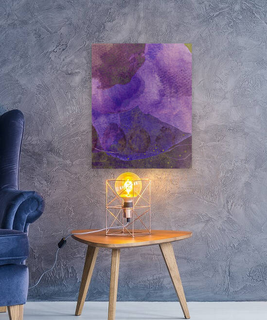 Abstract Purple 2 Reproduction