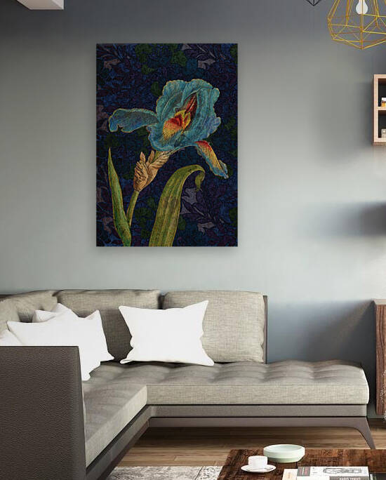 Blue Iris Reproduction