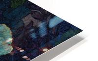 Blue Iris HD Metal print