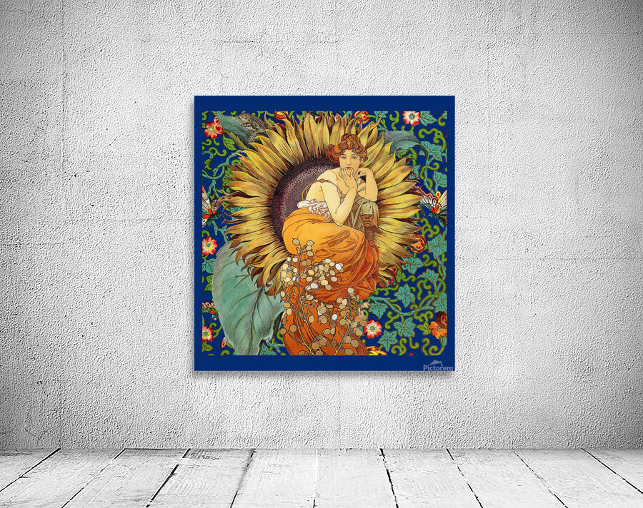 Sunflower Wall Preview