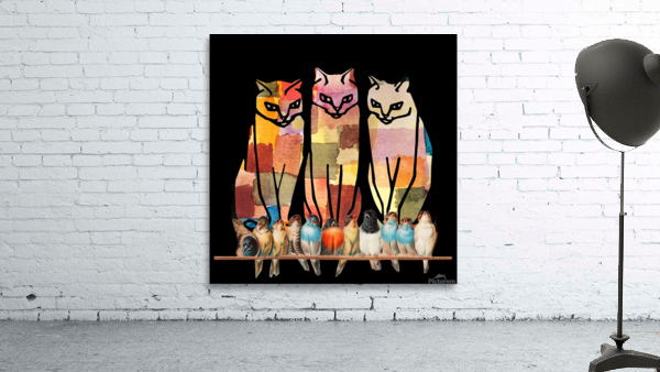 3 Cats    Wall Preview