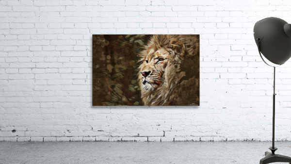 Lion Wall Preview