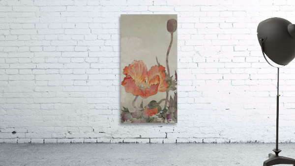 Asian Flower Wall Preview