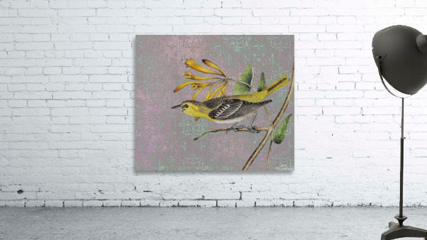 Curious Yellow Bird Wall Preview