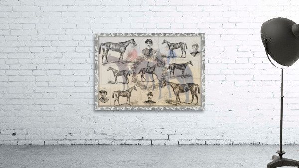 Horse Racing Wall Preview