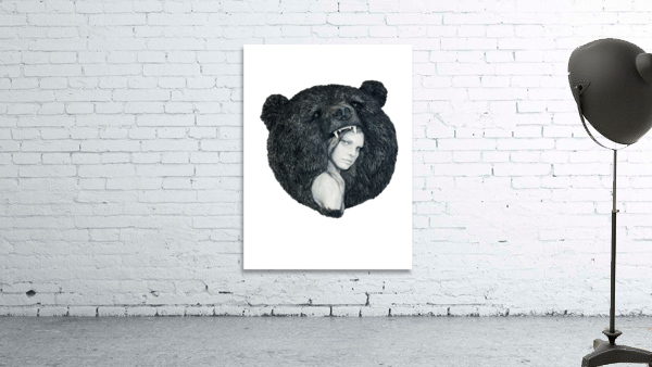 Bear Girl  Wall Preview