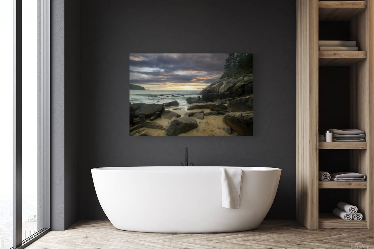Acadia beach Reproduction