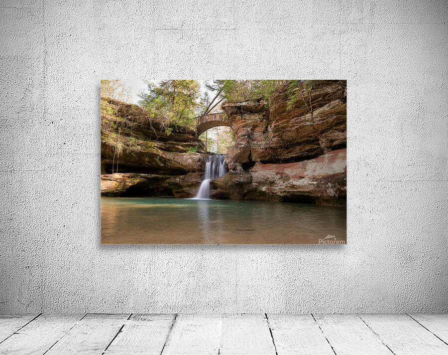 hocking hills waterfall Wall Preview