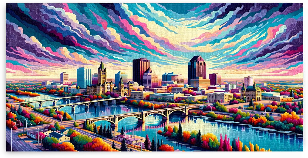 Saskatoon Saskatchewan:  Number 1  by Maple Mosaic Designs