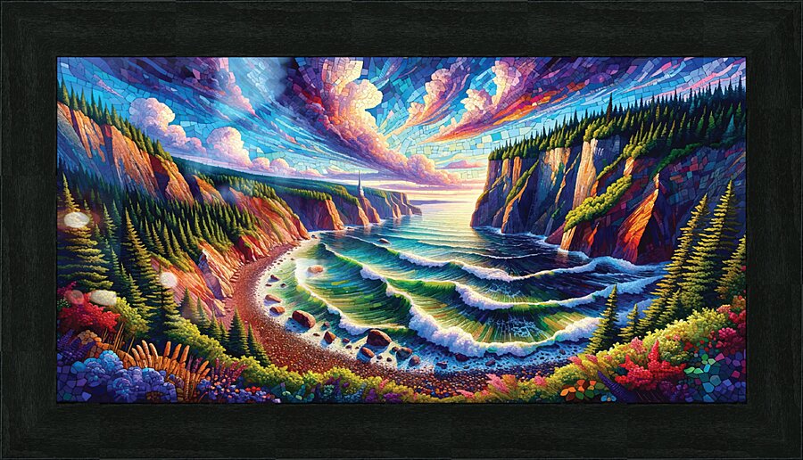 Bay of Fundy Nova Scotia:  Number  1 Picture Frame Printing