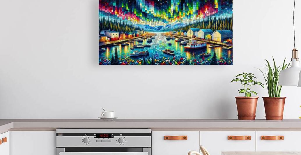 Yellowknife Northwest Territories:  Number 1  by Maple Mosaic Designs