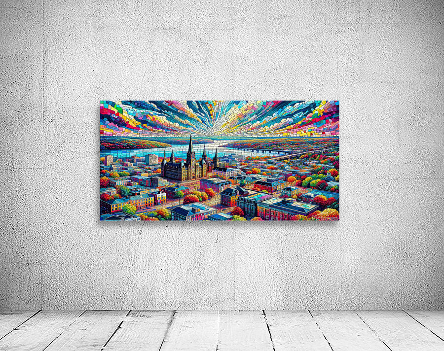 Fredericton New Brunswick:  Number 1  Wall Preview